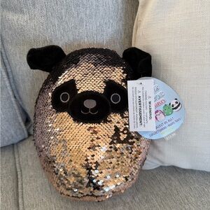 Sequin Panda Plush Toy